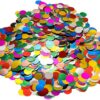 Confettis métalliques multicouleurs