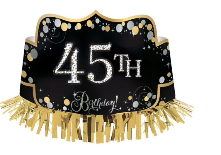 Couronne en feuille d'aluminium