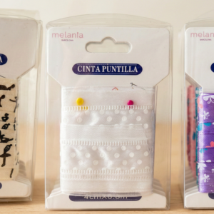 Ruban violet surpiqûres-3 pièces