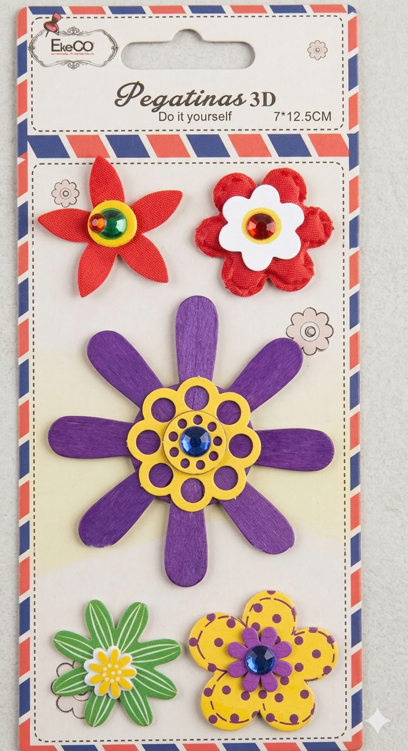 Stickers 3D pour scrapbooking