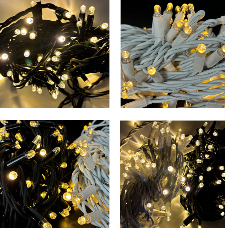 Led Mini guirlande lumineuse Paysage extérieur Arbre de Noël