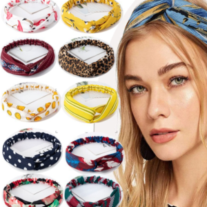 Bandeau d'été coloré pour femmes et filles-Pack 5 pièces