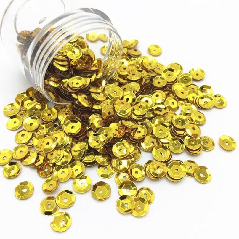 Paillettes rondes en PVC