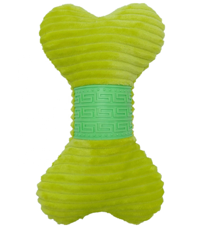 Grande Taille En Velours Côtelé Tissu D'os de Chien Jouets