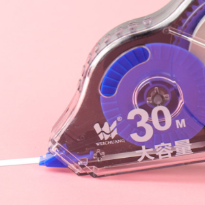 Bande correctrice blanche claire résistant aux déchirures-2 pièces