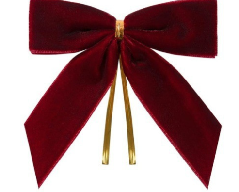 Accessoires de cheveux de mode Bowknot épingle à cheveux rouge
